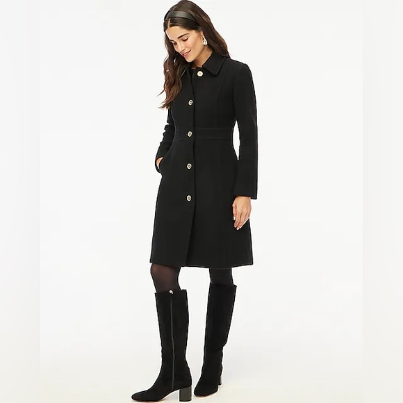 J. Crew Wool Blend Lady Day Coat - Picture 2 of 9
